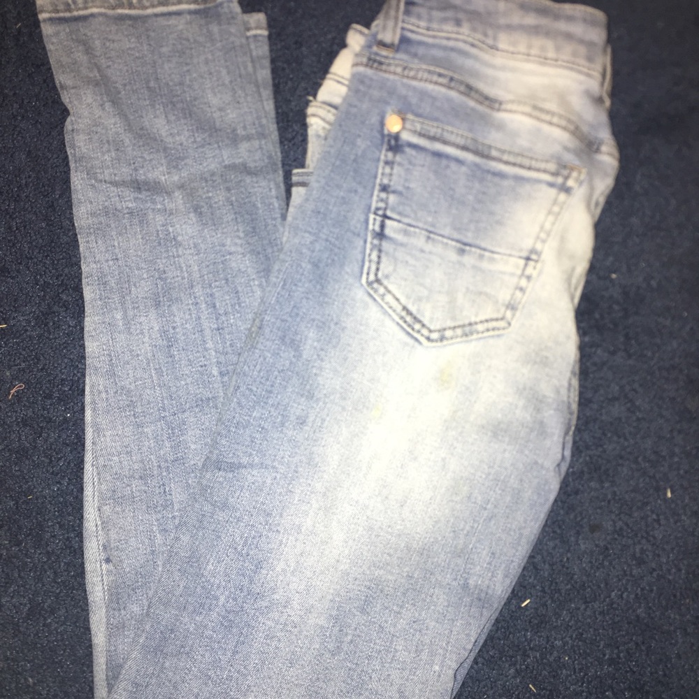 Light blue jeans